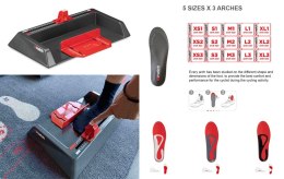 Zestaw IDMATCH FOOTBED SHOP STARTING KIT - Footmeter included (Zestaw 50 szt. wkładek + Narzędzie pomiaru stopy z podkładką term