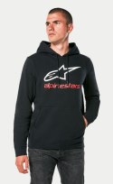 Bluza z kapturem ALPINESTARS ALWAYS 2.0 HOODIE, Black/White/Red - roz. XXL (NEW)