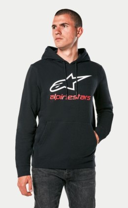 Bluza z kapturem ALPINESTARS ALWAYS 2.0 HOODIE, Black/White/Red - roz. XXL (NEW)