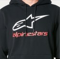 Bluza z kapturem ALPINESTARS ALWAYS 2.0 HOODIE, Black/White/Red - roz. M (NEW)