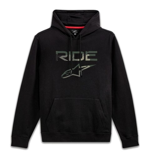 Bluza z kapturem ALPINESTARS RIDE 2.0 CAMO HOODIE, Black - roz. XL (NEW) Bluza z kapturem ALPINESTARS RIDE 2.0 CAMO HOODIE, Black - roz. XL (NEW)