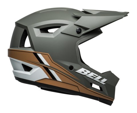 Kask full face BELL SANCTION 2 DLX MIPS alpine matte dark gray tan roz. XS/S (51-55 cm) (NEW). Kask full face BELL SANCTION 2 DLX MIPS alpine matte dark gray tan roz. XS/S (51-55 cm) (NEW).