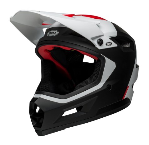 Kask full face BELL SANCTION 2 DLX MIPS matte black white roz. XL (59-61 cm) (NEW) Kask full face BELL SANCTION 2 DLX MIPS matte black white roz. XL (59-61 cm) (NEW)
