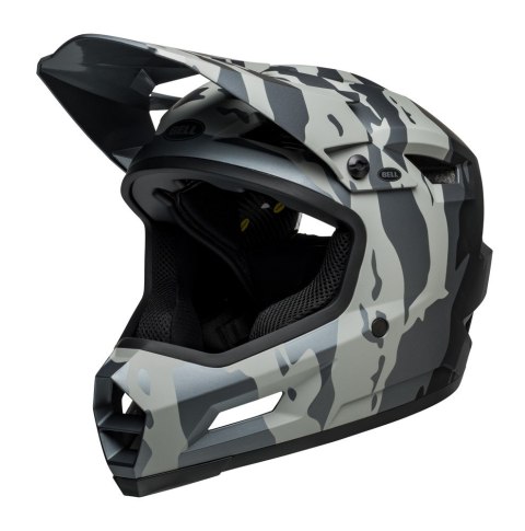 Kask full face BELL SANCTION 2 DLX MIPS ravine matte gray black roz. XS/S (51-55 cm) (NEW) Kask full face BELL SANCTION 2 DLX MIPS ravine matte gray black roz. XS/S (51-55 cm) (NEW)