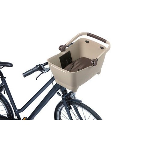 Kosz na przód na kierownicę BASIL BUDDY DOG BICYCLE BASKET FRONT KF 32L, KF System, bisotti brown (NEW) Kosz na przód na kierownicę BASIL BUDDY DOG BICYCLE BASKET FRONT KF 32L, KF System, bisotti brown (NEW)