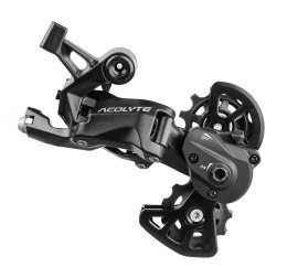 Przerzutka Tylna MICROSHIFT ACOLYTE SUPER SHORT CAGE, 8.rzędowa, Nie kompatybilna z Shimano, Super Krótki Wózek, Max. Tryb 34-38