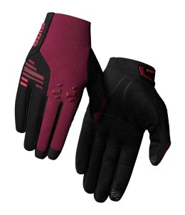 Rękawiczki damskie GIRO HAVOC W długi palec dark cherry raspberry roz. S (obwód dłoni 155-169 mm / dł. dłoni 160-169 mm) (NEW 20