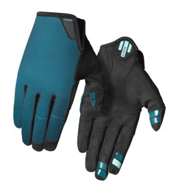 Rękawiczki damskie GIRO LA DND długi palec harbor blue/screaming teal roz. S (obwód dłoni 155-169 mm / dł. dłoni 160-169 mm) (NE