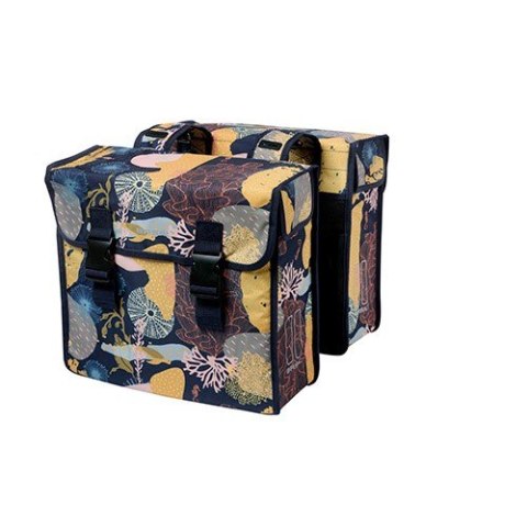 Sakwa miejska podwójna BASIL MARA XL REEF 35L, Universal Bridge System, wodoodporna night blue (NEW) Sakwa miejska podwójna BASIL MARA XL REEF 35L, Universal Bridge System, wodoodporna night blue (NEW)