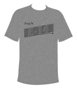 T-shirt ROHLOFF E-14 LOGO grey roz. M (NEW 2023)