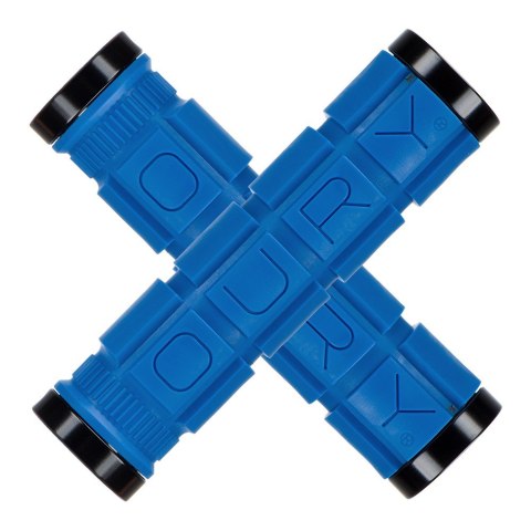 Chwyty kierownicy LIZARDSKINS Dual-Clamp Lock-On OURY - Blue (NEW)