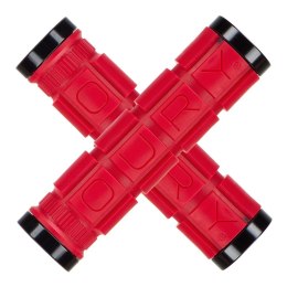 Chwyty kierownicy LIZARDSKINS Dual-Clamp Lock-On OURY - Red (NEW)