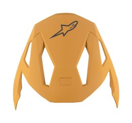 Daszek kasku ALPINESTARS MISSILE TECH RACER HELMET - CE EN, Black Dark Gold Matt, One Size (NEW)