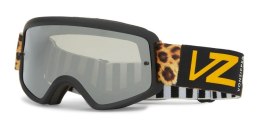 Gogle FASTHOUSE x VONZIPPER, VZ BEEFY KENNEDY GOGGLE BLACK, Lexan Smoke With Mirror Lens (NEW)