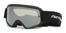 Gogle FASTHOUSE x VONZIPPER, VZ BEEFY RALLY GOGGLE BLACK, Grey Flash Chrome Lens (NEW)
