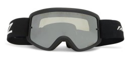 Gogle FASTHOUSE x VONZIPPER, VZ BEEFY RALLY GOGGLE BLACK, Grey Flash Chrome Lens (NEW)