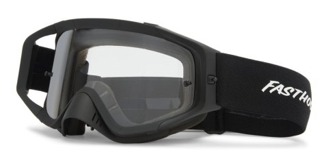 Gogle FASTHOUSE x VONZIPPER, VZ PORKCHOP RALLY GOGGLE BLACK CLEAR LENS, Injected I-Type Clear Lens Lens (NEW)