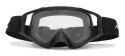Gogle FASTHOUSE x VONZIPPER, VZ PORKCHOP RALLY GOGGLE BLACK CLEAR LENS, Injected I-Type Clear Lens Lens (NEW)
