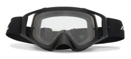 Gogle FASTHOUSE x VONZIPPER, VZ PORKCHOP RALLY GOGGLE BLACK CLEAR LENS, Injected I-Type Clear Lens Lens (NEW)
