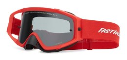Gogle FASTHOUSE x VONZIPPER, VZ PORKCHOP RALLY GOGGLE RED, Injected Smoke With Mirror Lens (NEW)