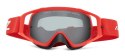 Gogle FASTHOUSE x VONZIPPER, VZ PORKCHOP RALLY GOGGLE RED, Injected Smoke With Mirror Lens (NEW)