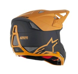 Kask full face ALPINESTARS MISSILE TECH RACER HELMET - CE EN, black dark gold matt roz. M (57-58 cm) (NEW)