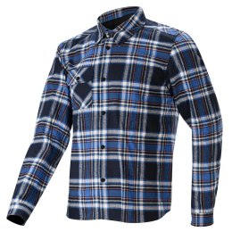 Koszula długi rękaw ALPINESTARS WHISTLER WIND BLOCK PLAID SHIRT, blue - roz. S (NEW)