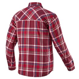 Koszula długi rękaw ALPINESTARS WHISTLER WIND BLOCK PLAID SHIRT, maroon - roz. XL (NEW)
