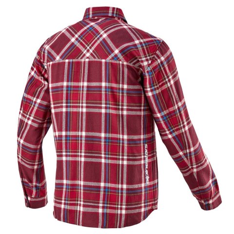 Koszula długi rękaw ALPINESTARS WHISTLER WIND BLOCK PLAID SHIRT, maroon - roz. M (NEW) Koszula długi rękaw ALPINESTARS WHISTLER WIND BLOCK PLAID SHIRT, maroon - roz. M (NEW)