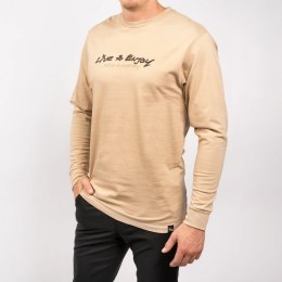 Koszulka Emil Johansson Live And Enjoy LS Tee - Cream, rozmiar M (NEW)