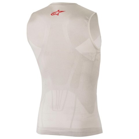 Koszulka termoaktywna bez rękawów ALPINESTARS TECH TANK SUMMER, Silver Red - roz. XS/S (NEW) Koszulka termoaktywna bez rękawów ALPINESTARS TECH TANK SUMMER, Silver Red - roz. XS/S (NEW)