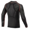 Koszulka termoaktywna długi rękaw ALPINESTARS RIDE TECH V2 LS TOP SUMMER, Black Red - roz. XS/S (NEW)