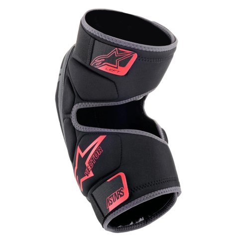 Ochraniacze na kolana ALPINESTARS VECTOR KNEE KNEE PROTECTORS, Black Anthracite Red - roz. S/M, Ochrona level 1 (NEW) Ochraniacze na kolana ALPINESTARS VECTOR KNEE KNEE PROTECTORS, Black Anthracite Red - roz. S/M, Ochrona level 1 (NEW)