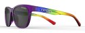 Okulary TIFOSI SWANK rainbow shine (1 szkło Smoke 15% transmisji światła) (NEW)