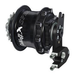 Piasta ROHLOFF SPEEDHUB 500/14 A12 DB OEM2 36 otw. Czarna, Zestaw (Pod Sztywną Oś/Hamulec Tarczowy/Adapter OEM2) (NEW)
