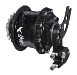 Piasta ROHLOFF SPEEDHUB 500/14 A12 DB PM 36 otw. Czarna, Zestaw (Pod Sztywną Oś/Hamulec Tarczowy/Adapter PM) (NEW)