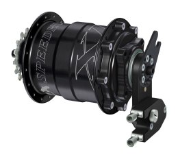 Piasta ROHLOFF SPEEDHUB 500/14 CC DB OEM2 XL 32 otw. Czarna, Zestaw (Pod oś Quick Release/Hamulec Tarczowy/Adapter OEM2/O.L.D.17