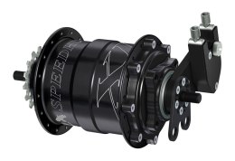 Piasta ROHLOFF SPEEDHUB 500/14 TS DB XL 32 otw. Czarna, Zestaw (Pod oś gwintowaną TS/Hamulec Tarczowy/Adapter Standard/O.L.D.170