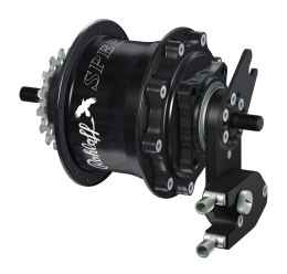 Piasta ROHLOFF SPEEDHUB 500/14 TS DB OEM2 36 otw. Czarna, Zestaw (Pod oś gwintowaną TS/Hamulec Tarczowy/Adapter OEM2) (NEW)