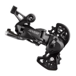 Przerzutka Tylna MICROSHIFT ADVENT SUPER SHORT, 9.rzędowa, Nie kompatybilna z Shimano, Super Krótki Wózek, Max. Tryb 34-38T, Poj