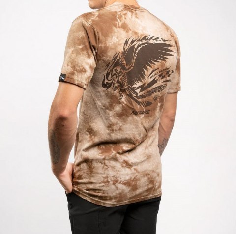T-shirt FASTHOUSE Emil Johansson Live And Enjoy Tee, Tie Dye Brown/White - roz. XL T-shirt FASTHOUSE Emil Johansson Live And Enjoy Tee, Tie Dye Brown/White - roz. XL