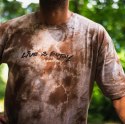 T-shirt FASTHOUSE Emil Johansson Live And Enjoy Tee, Tie Dye Brown/White - roz. XL