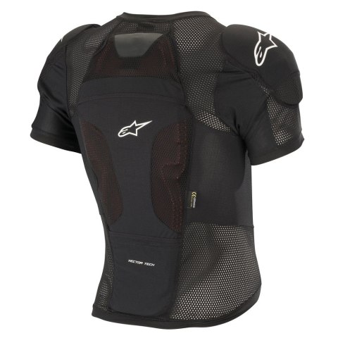 Zbroja ochronna krótki rękaw ALPINESTARS VECTOR TECH PROTECTION SS JACKET, Black - roz. M, Ochrona level 1 (NEW) Zbroja ochronna krótki rękaw ALPINESTARS VECTOR TECH PROTECTION SS JACKET, Black - roz. M, Ochrona level 1 (NEW)