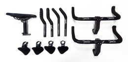 Zestaw IDMATCH EXTRA ACCESSORIES PACK TT (siodełko WATT, 2x kierownica czasowa z lemondką) (NEW)