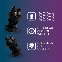 Głowica do gwintowania szprych WELDTITE CYCLO SPOKE THREAD ROLLING MACHINE HEAD (14g / 2.0mm) (NEW)