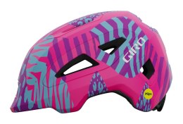 Kask dziecięcy GIRO SCAMP II matte pink animal roz. XS (45-49 cm) (NEW 2025)