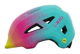 Kask dziecięcy GIRO SCAMP II matte teal pink towers roz. S (49-53 cm) (NEW 2025)