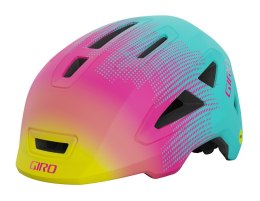 Kask dziecięcy GIRO SCAMP MIPS II matte teal pink towers roz. S (49-53 cm) (NEW 2025)