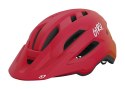 Kask dziecięcy juniorski GIRO FIXTURE II INTEGRATED MIPS matte red fade roz. Uniwersalny (50-57 cm) (NEW 2025)