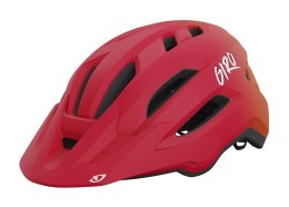 Kask dziecięcy juniorski GIRO FIXTURE II INTEGRATED MIPS matte red fade roz. Uniwersalny (50-57 cm) (NEW 2025)